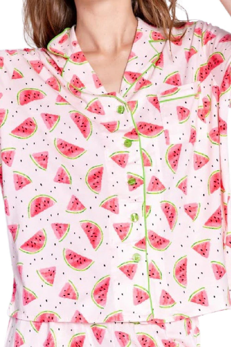 PJ Salvage Playful Prints Watermelon PJ Set RDPPPJ-BLUSH