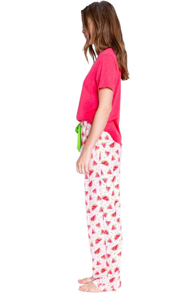 PJ Salvage Playful Prints Watermelon Pant RDPPP-BLUSH