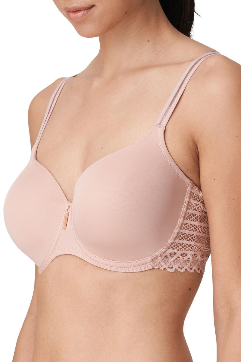 PrimaDonna Twist East End Padded Heart Shaped Bra, Powder Rose (0241930)