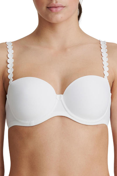 Marie Jo Tom Padded Strapless Bra, White (0120828)