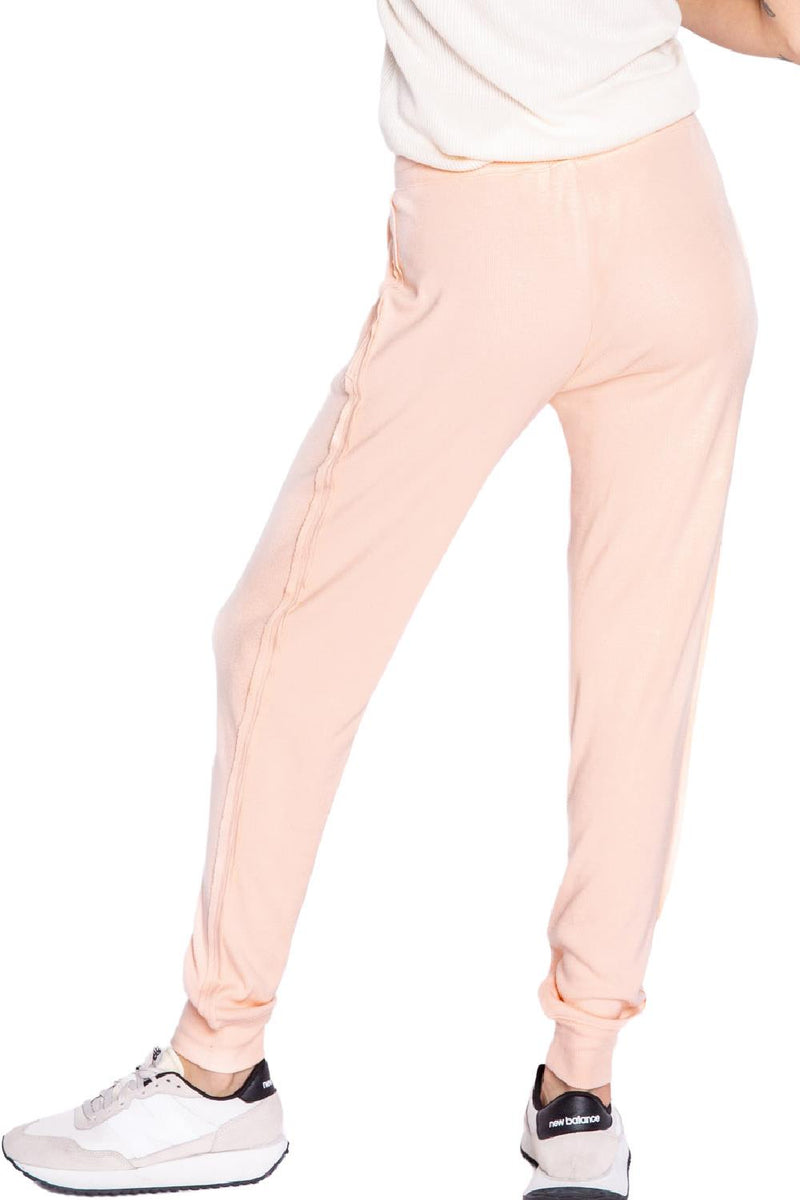 Pastel Dreams Solid Band Pant REPDP2-PEACH