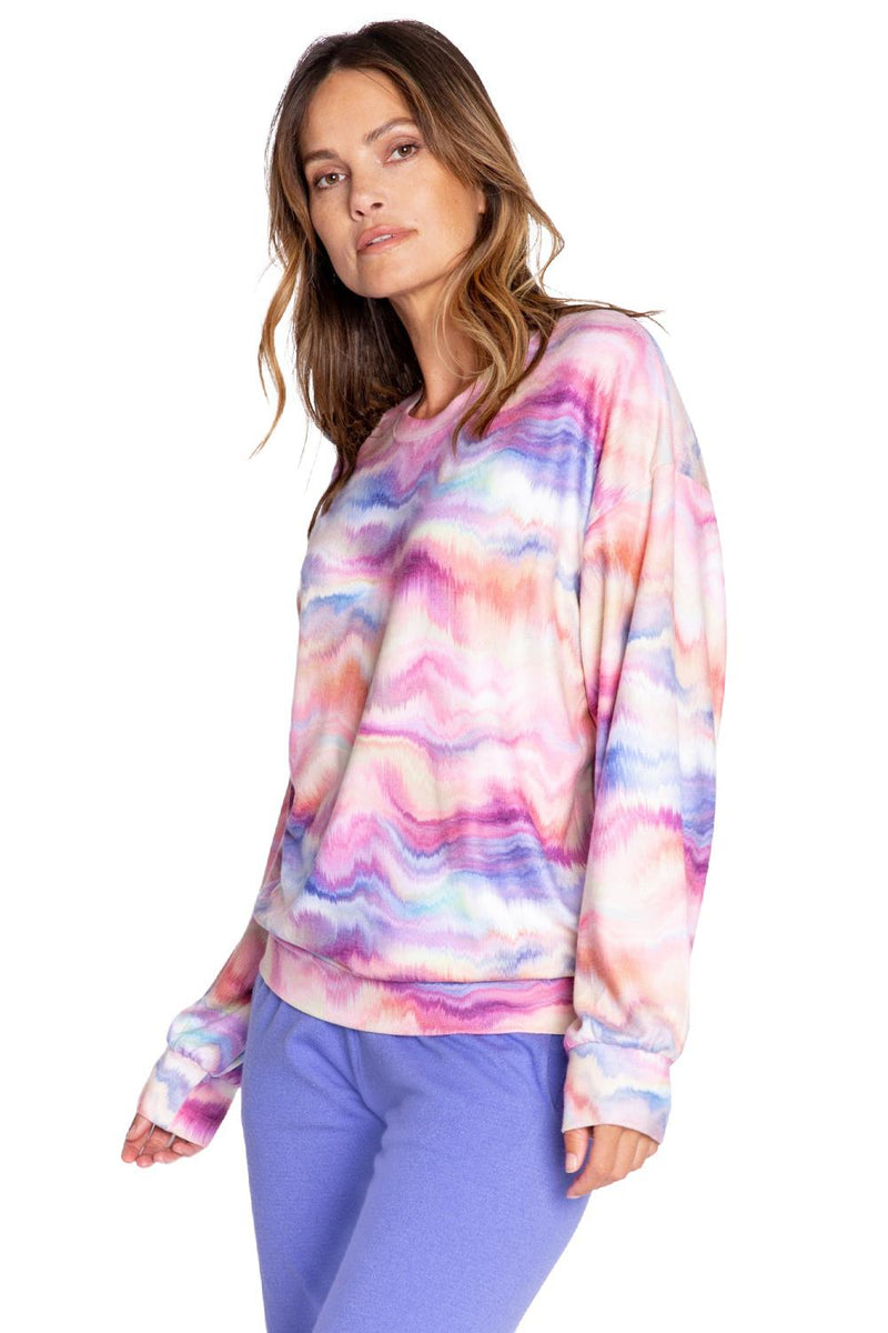 PJ Salvage Sunset Glow L/S Top RESNLS