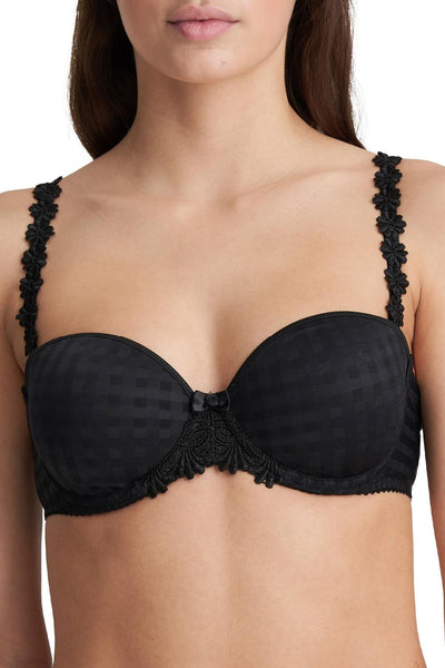 Marie Jo Avero Padded Strapless Bra, Black (0200413)