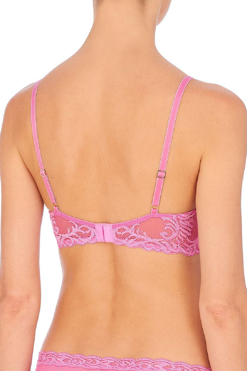 Natori Feathers Plunge Bra, Violet Quartz (730023)