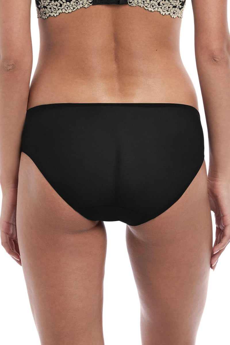 Wacoal Embrace Lace Bikini Brief, Black (64391)