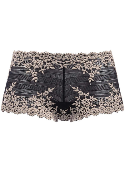 Wacoal Embrace Lace Boyshort, Black (67491)