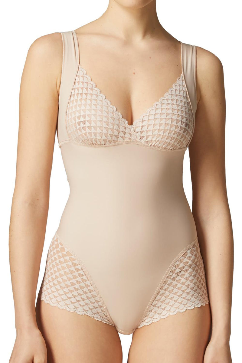 Simone Perele Subtile Shaper Bodysuit, Peau Rosée (19Y500)