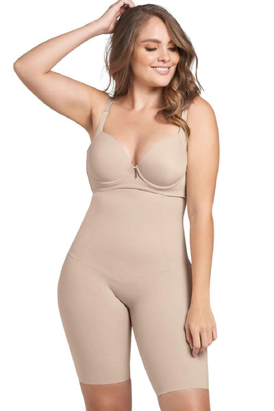 Leonisa Extra-High-Waisted Moderate Shaper Short 012940 Nude