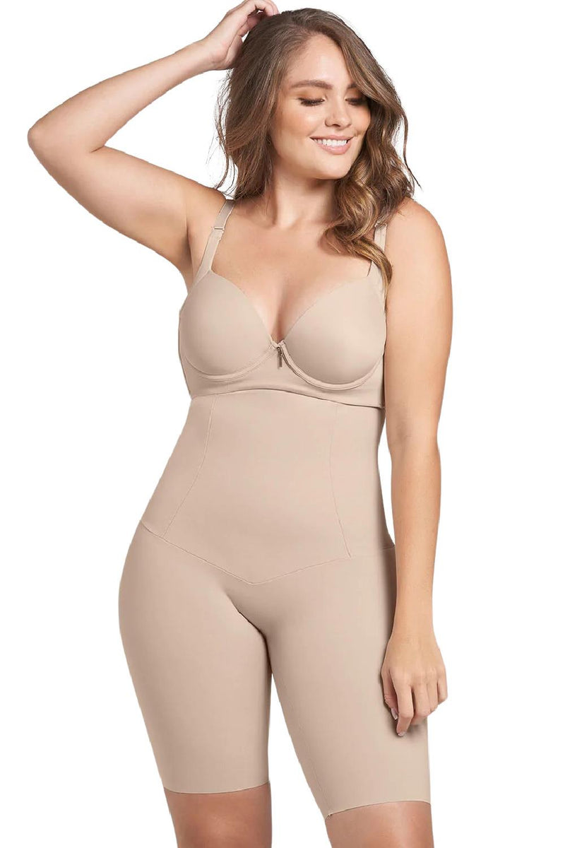 Leonisa Extra-High-Waisted Moderate Shaper Short, Nude (012940)