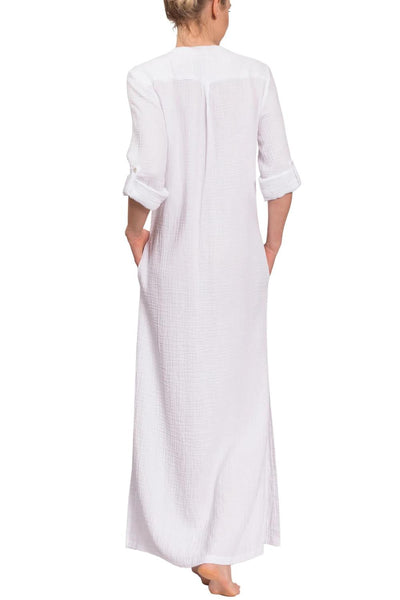 Everyday Ritual Tracey Caftan DR1033-53 White