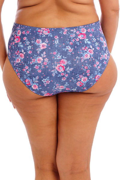 Elomi Morgan Full Brief, Denim Floral (EL4116)