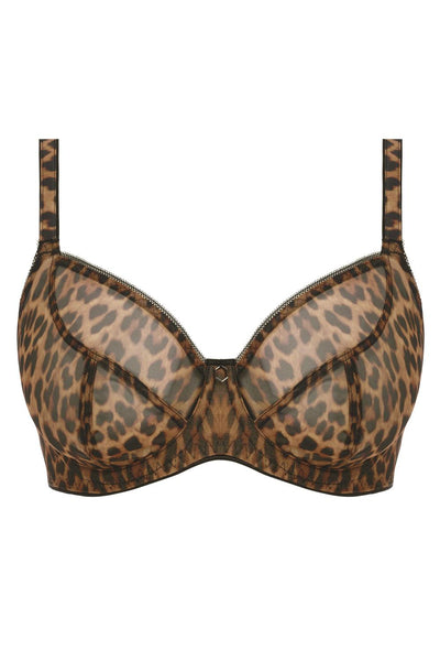 Freya Wild Side Plunge Bra, Leopard (AA401202)