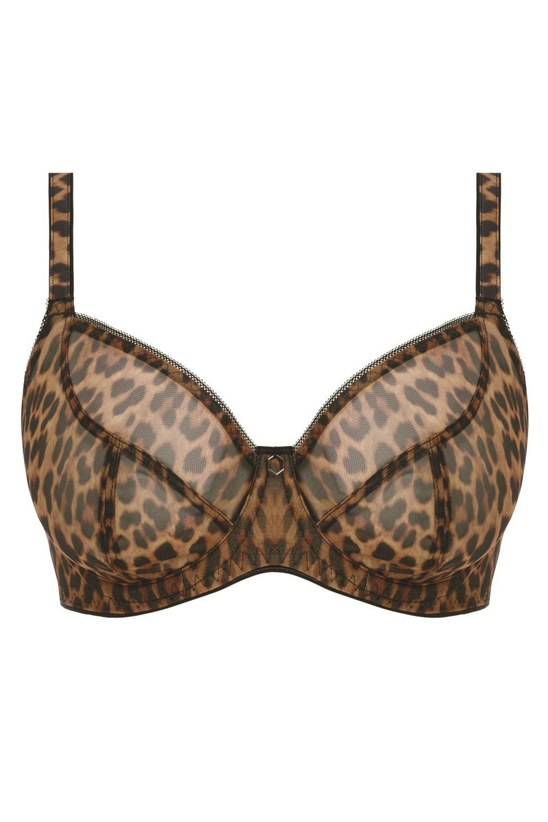 Freya Wild Side Plunge Bra, Leopard (AA401202)
