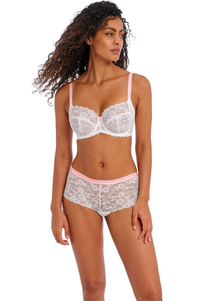 Freya Offbeat Side Support Bra, White (AA5451)