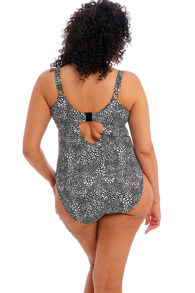 Elomi Pebble Cove Non Wired Moulded Tankini Top, Black (ES801161)