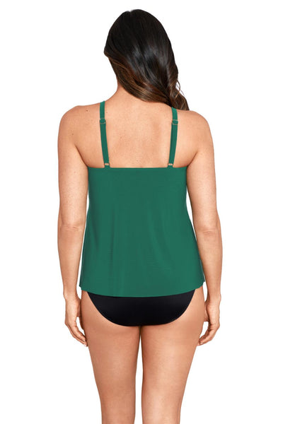 Miraclesuit Rock Solid Allura Tankini 6537078 Malachite