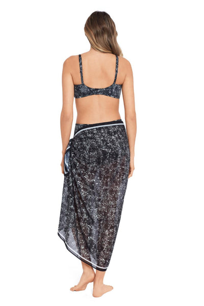 Miraclesuit Dragonstone Scarf Pareo Swim cover-Up 6556108