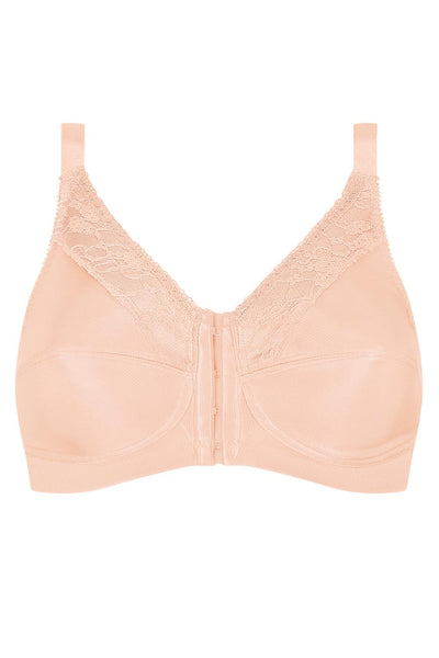 Amoena Nancy Wire-free Front-Closure Bra, Rose Nude (44808)