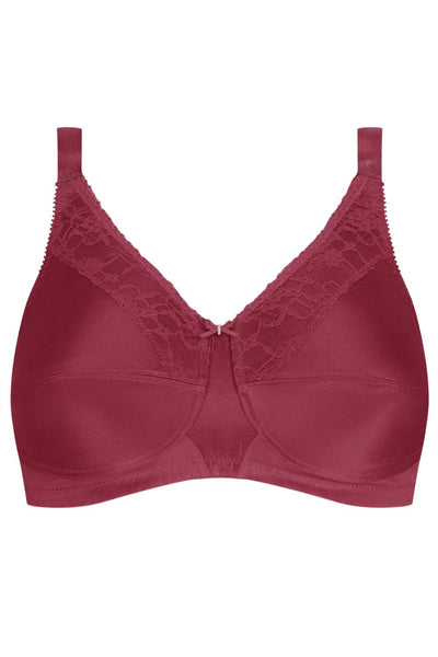 Amoena Nancy Wireless Pocketed Bra, Red (45020)