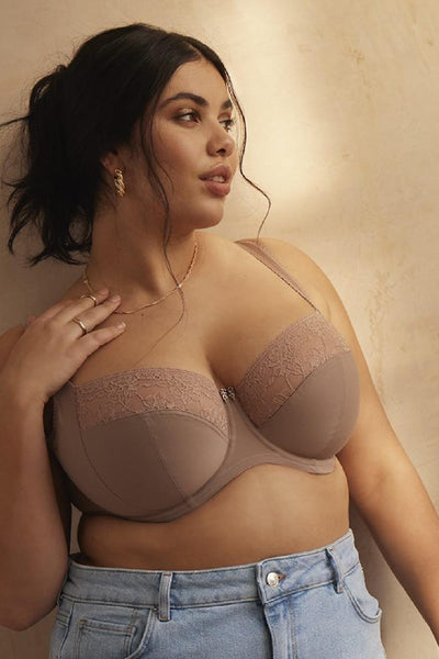 Panache Sculptresse CHI CHI Balconnet Bra, Cappuccino (7695)