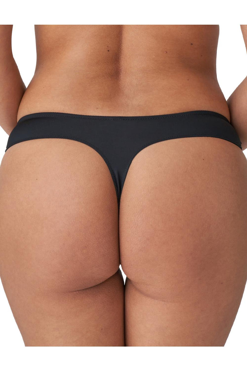 PrimaDonna Twist East End Thong, Charcoal (0641930)