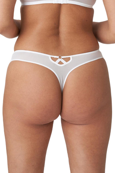 Prima Donna Twist First Night Thongs, White (0641880)