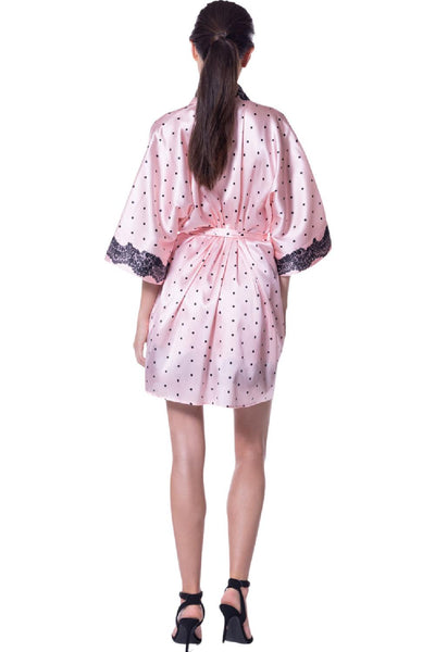 Christine Amelie Short Robe, Amelie Print (AME4002)