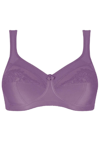 Amoena Isadora Wire-Free Mastectomy Soft Bra, Violet (44823)