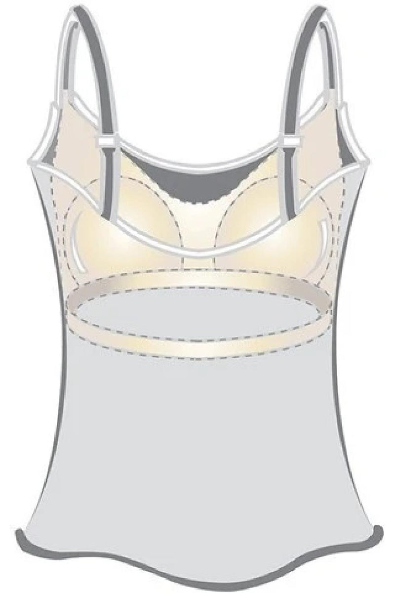 Amoena Valletta Mastectomy Camisole, Violet (44843)