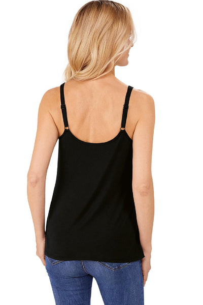 Amoena Pia Top with bilateral pockets 44844 Black