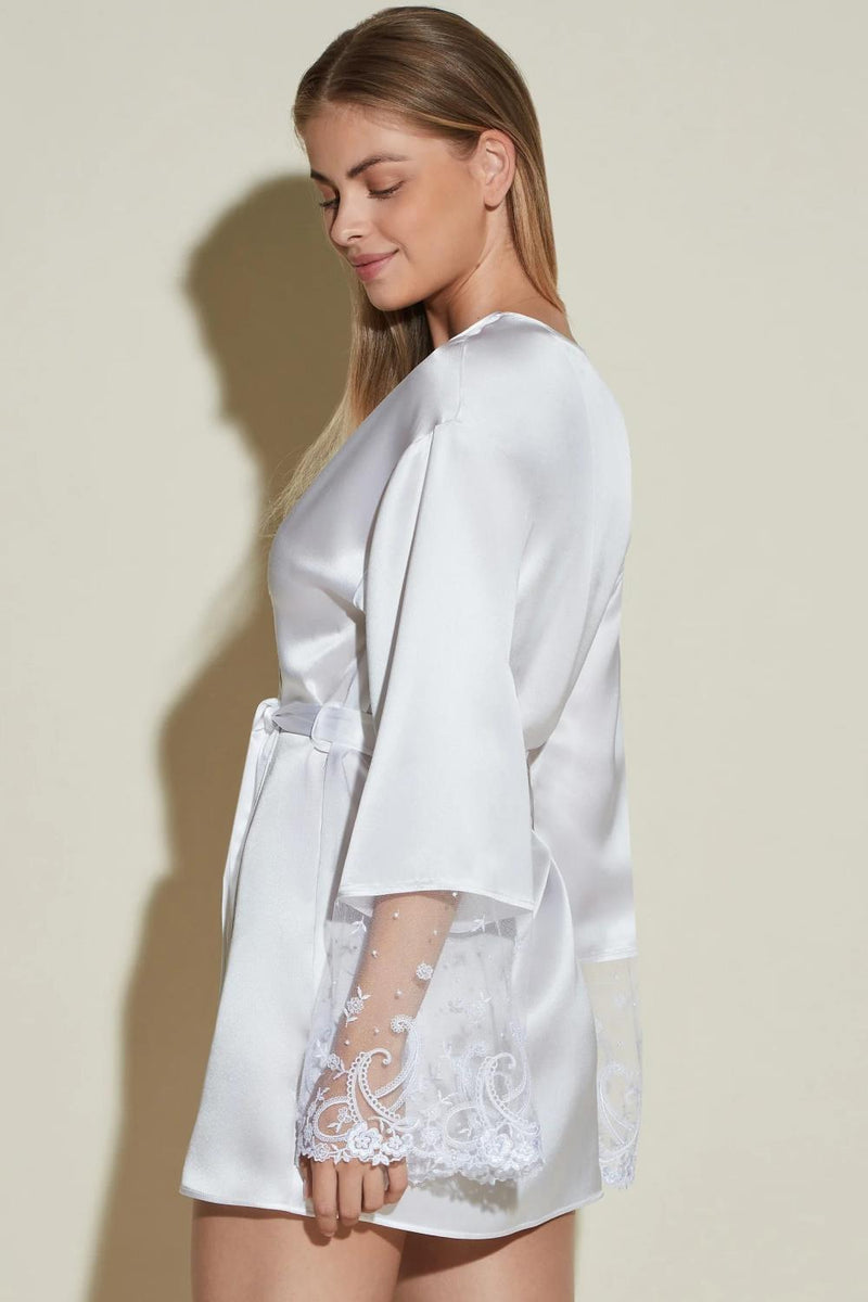 Cosabella Sanika Robe, White (SANIK8090)