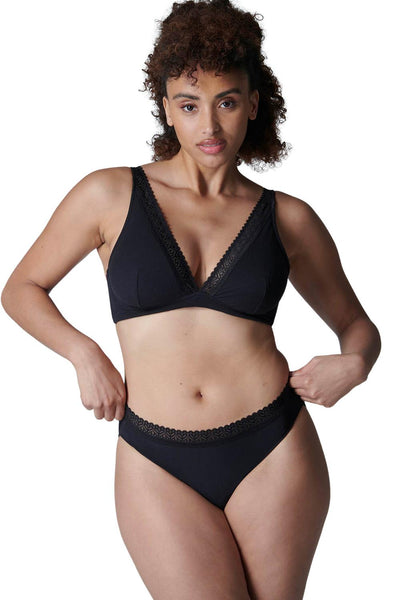 Simone Perele Eugenie Bikini Brief, Black (15Z720)