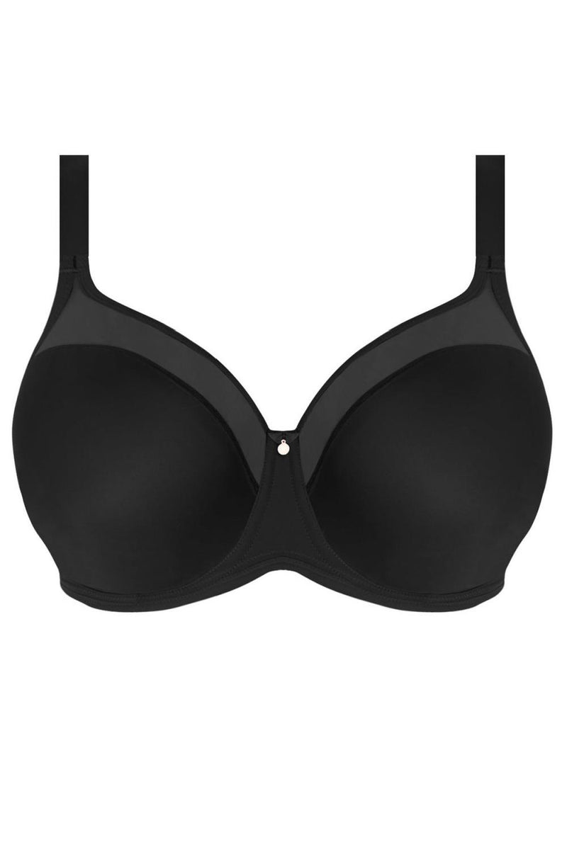 Elomi Smooth Moulded Full Cup Bra, Black (EL4301)