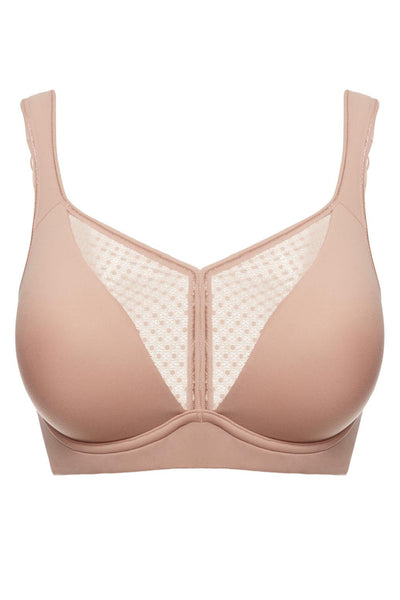 Simone Perele Harmony High Impact Underwired Sports Bra, Yogi Pink (1SA262)