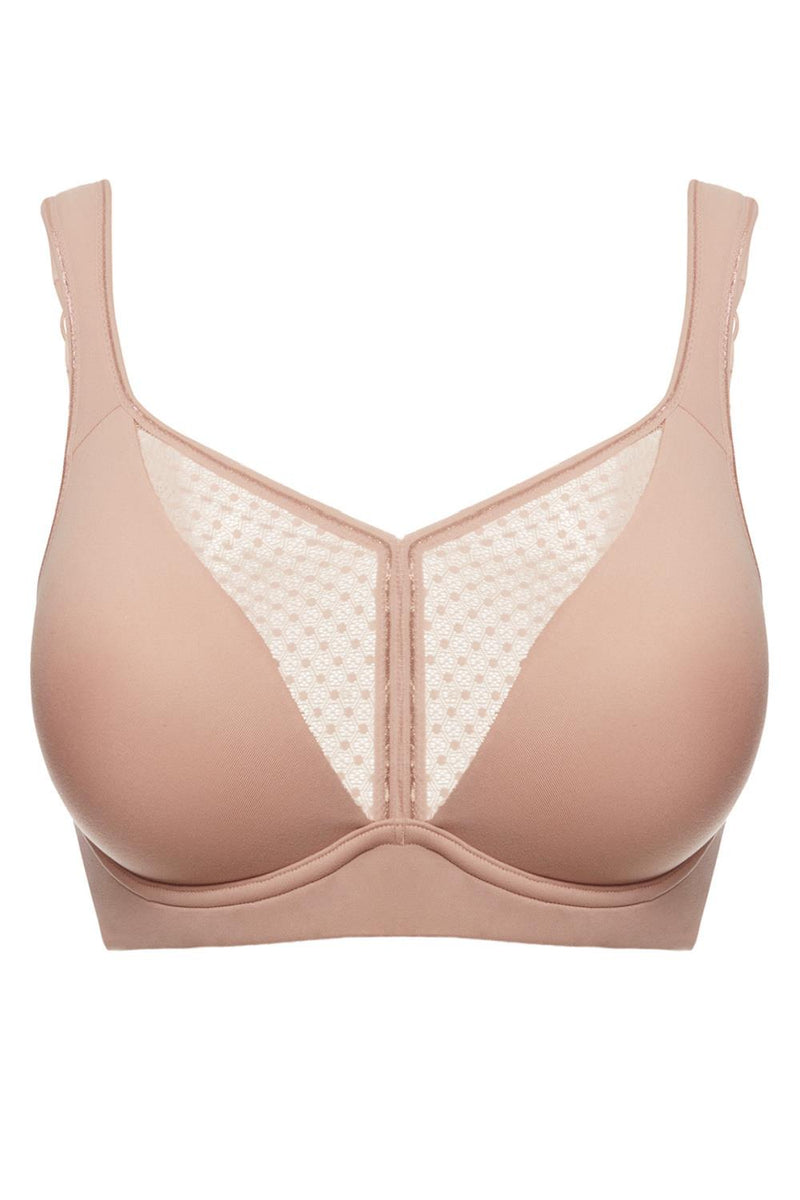 Simone Perele Harmony High Impact Underwired Sports Bra, Yogi Pink (1SA262)