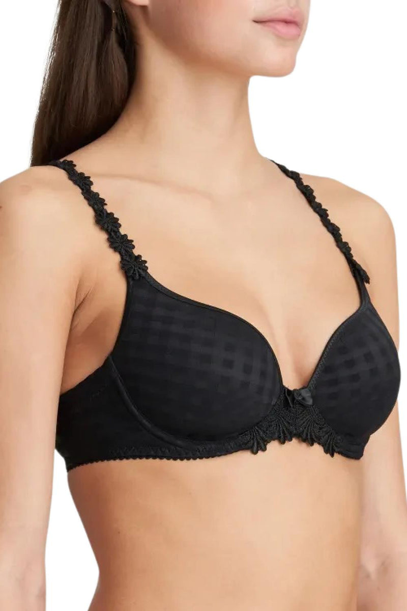 Marie Jo Avero Padded Heart Shaped Bra, Black (0100416)
