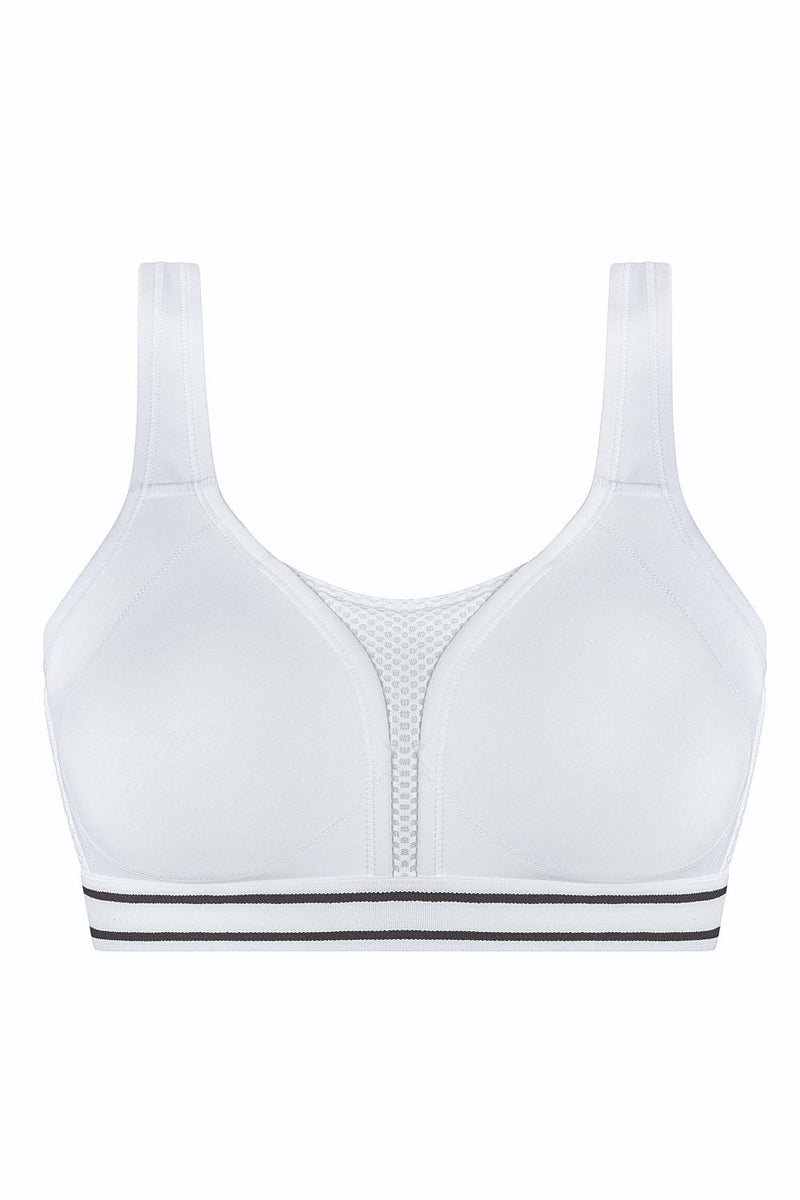 Amoena Performance Sports Bra, White (0654)