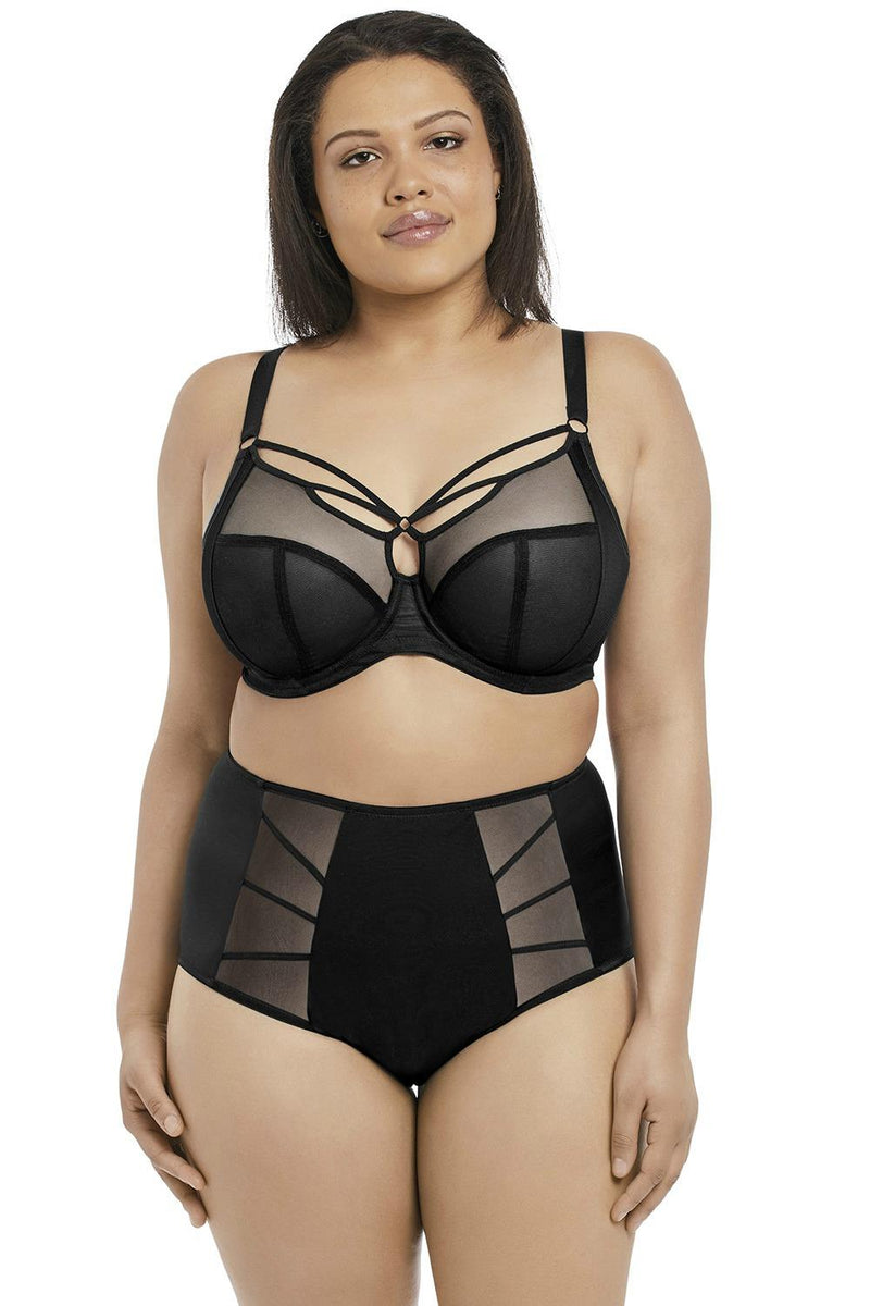 Elomi Sachi Deep Full Brief, Black (EL4358)