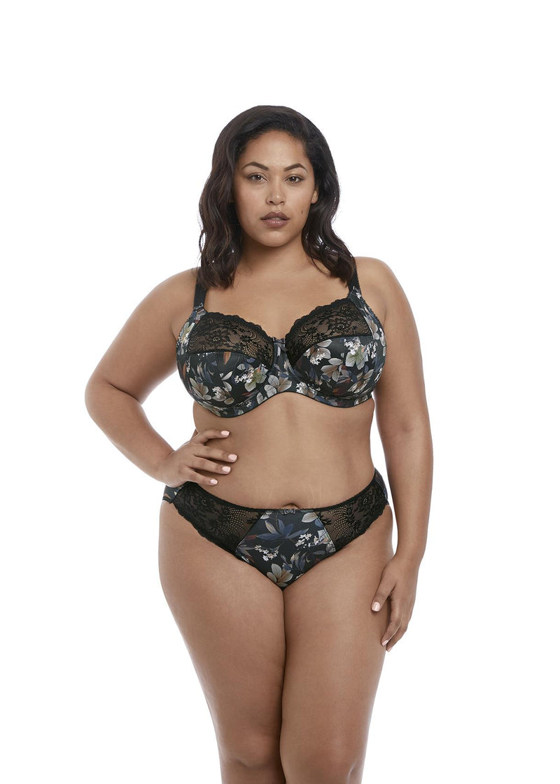 Elomi Morgan Brief 4115 MIdnight Garden