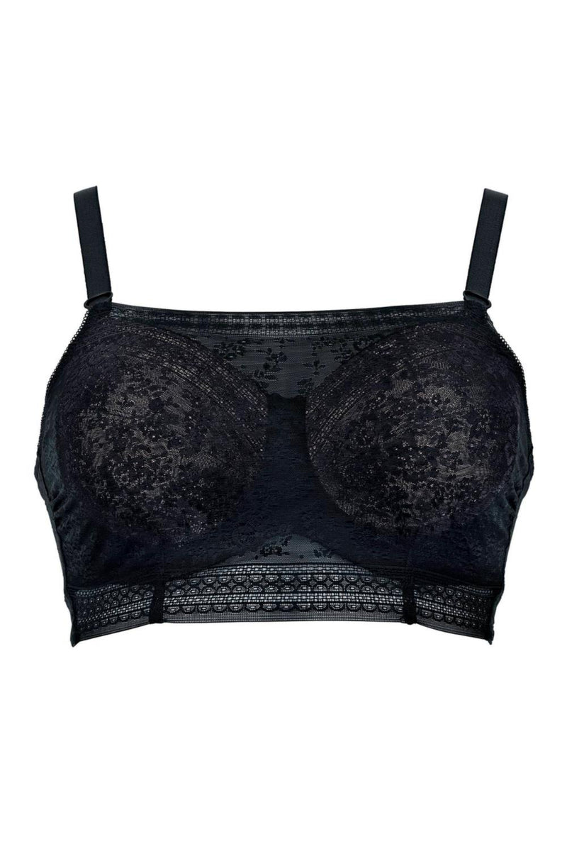 Anita Fleur Lace Clip-On Bandeau Top 0600 Black