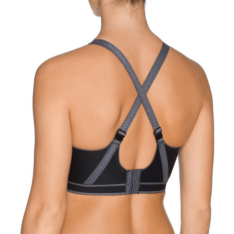 PrimaDonna The Sweater Padded Sports Bra, Black (6000116)