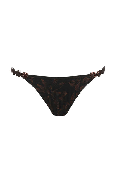 Marie Jo Avero Low Waist Briefs, Black Celebration (0500412)