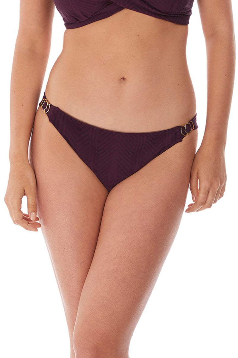 Fantasie Long Island Mid-Rise Swim Brief, Burgandy (FS6905)