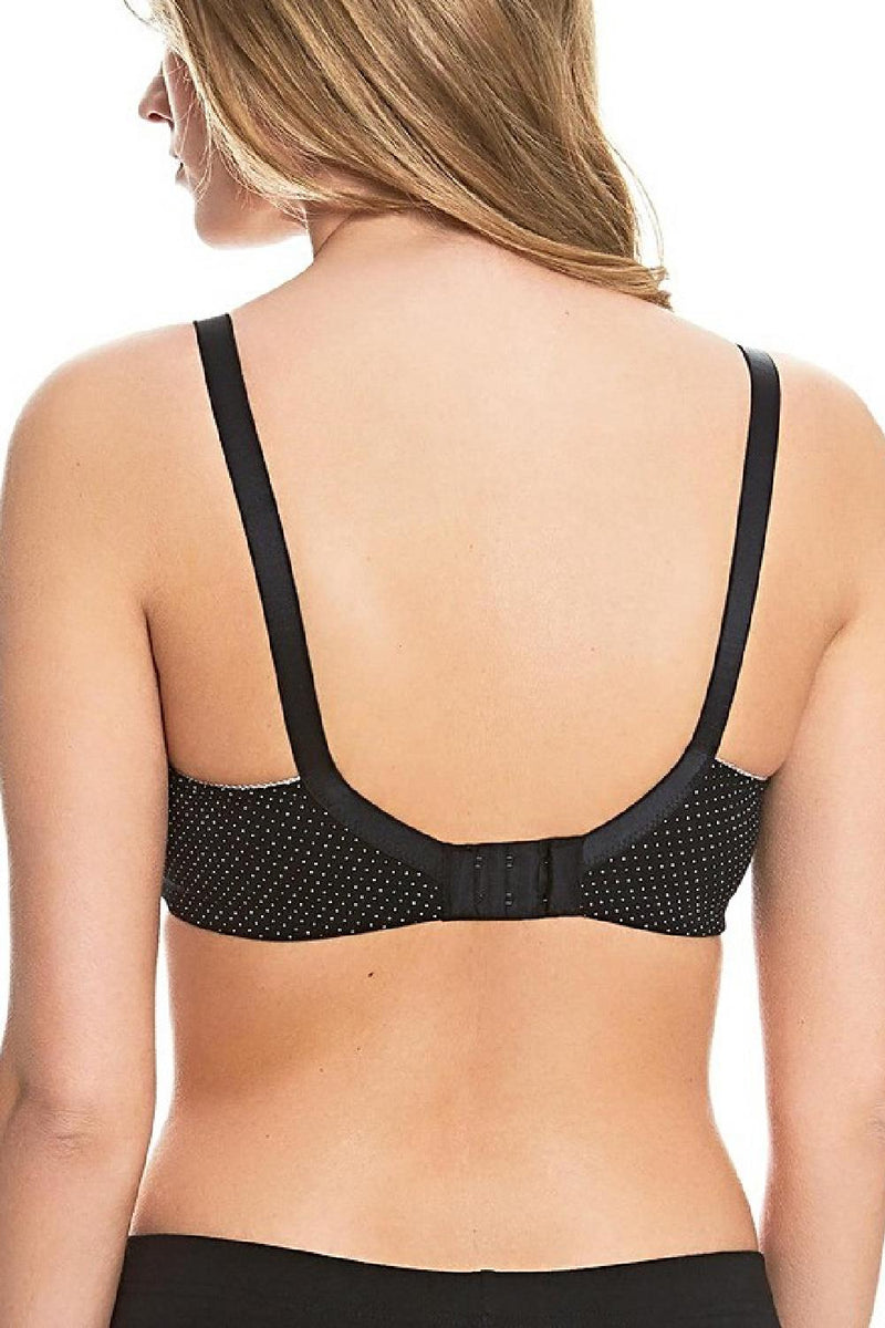 Royce Blossom Wireless Nursing Bra, Black/White (1018)
