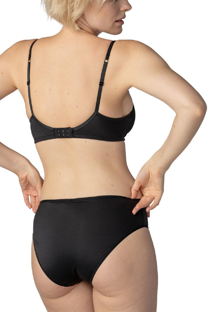Mey Joan Wireless Spacer Bra, Black (74217)