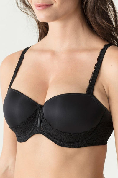 PrimaDonna Twist I Do Padded Balcony Bra (Cup F-H), Black (0241607)