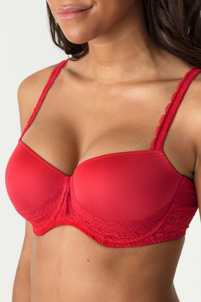 PrimaDonna Twist I Do Padded Balcony Bra, (Cup C-E) Scarlet (0241606)