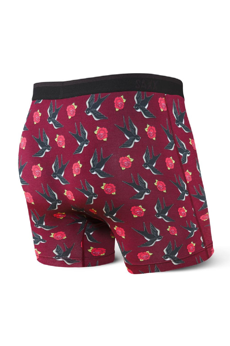SAXX Platinum Boxer Brief SXBB42F-TFR (Red Tattoo Flash)