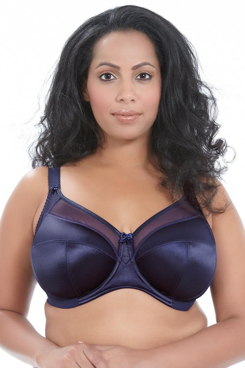 Goddess Keira Banded Underwire Bra, Ink (GD6090)