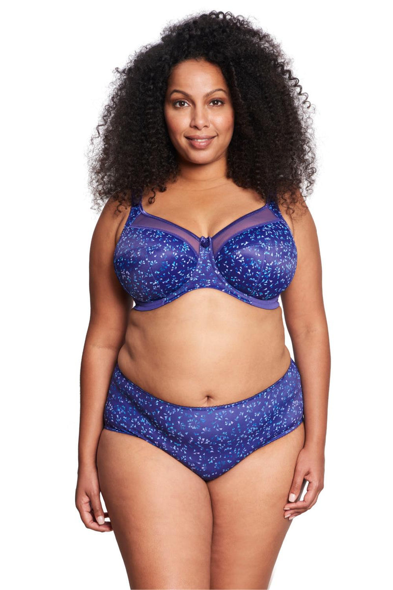 Goddess Kayla Banded Underwire Bra GD6162 Purple Cascade